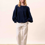FRNCH Belhara Shirt - Bleu Marine