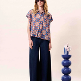 FRNCH Chrysocolle Shirt - Azulejos