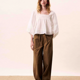 FRNCH Fluvia Top - Creme