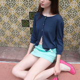 Geel Olivia Cardigan - Navy