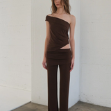 Geel Porto Pant - Americano