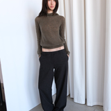 Geel Rosa Sweater - Olive