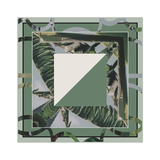 Good & Co Oversized Square Scarf - Emerald Canopy