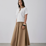 Gregory Alma Top - Parchment/Biscuit