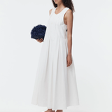 Gregory Carolyn Dress SS26 - Plaster White