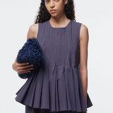 Gregory Carolyn Top SS26 - Shadow Iris