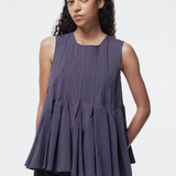 Gregory Carolyn Top SS26 - Shadow Iris
