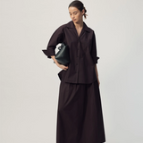 Gregory Dale Skirt - Brunello