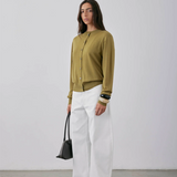 Gregory Farrah Knit Cardi - Olive