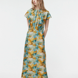 Gregory Julio Silk Dress SS26 - Landscape Print