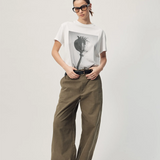 Gregory Leal Pant Cord - Dusty Olive