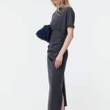 Gregory Randi Dress SS26 - Muted Plum