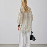 Gregory Tadao Blouse - Hay Check