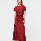 Gregory Terra Dress Plain SS26 - Spring Red
