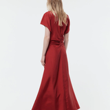Gregory Terra Dress Plain SS26 - Spring Red
