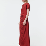 Gregory Terra Dress Plain SS26 - Spring Red