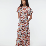 Gregory Terra Dress SS26 - Firebloom Print