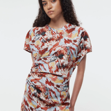 Gregory Terra Dress SS26 - Firebloom Print