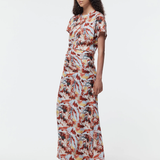 Gregory Terra Dress SS26 - Firebloom Print