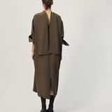 Gregory Tova Dress - Dark Truffle