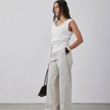 Gregory Zaha Tank - Parchment