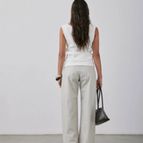 Gregory Zaha Tank - Parchment