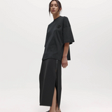 Harris Tapper Beaded Orchid T-shirt - Black