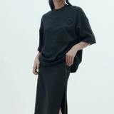 Harris Tapper Beaded Orchid T-shirt - Black