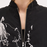 Harris Tapper Chloe Bomber - Beaded Black