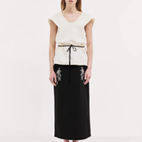 Harris Tapper Ida Top - Ivory