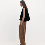 Harris Tapper Knot Top - Black Velvet