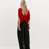 Harris Tapper Leaf Top - Red