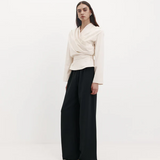 Harris Tapper Long Sleeve Chaimberlain Top - Vanilla