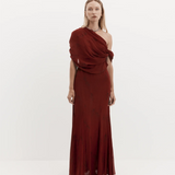 Harris Tapper Lucille Dress - Burgundy