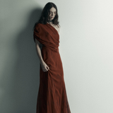 Harris Tapper Lucille Dress - Burgundy