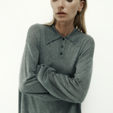 Harris Tapper Orwell Knit Polo - Grey