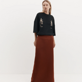 Harris Tapper Tilda Skirt - Rust