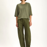 Jac + Jack Archive Tee - Dark Olive