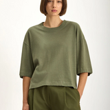 Jac + Jack Archive Tee - Dark Olive