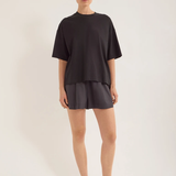 Jac + Jack Block Tee - Black