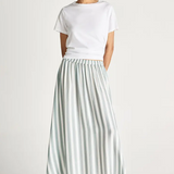 Jac + Jack Bouys Skirt - Fennel/Ecru