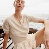 Jac + Jack Dean Sweater - Ante White