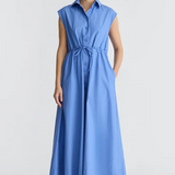 Jac + Jack Pitch Dress - Sailor