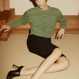 Jac + Jack Ruelle Cardigan - Spruce