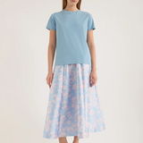 Jac + Jack Verte Tee - Washer Blue