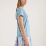 Jac + Jack Verte Tee - Washer Blue
