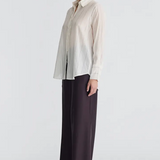 Jac + Jack Yeats Shirt - Wide White Stripe