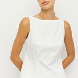 Juliette Hogan Bernie Top - White