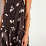 Juliette Hogan Betty Pleat Dress - Golden