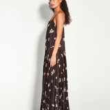 Juliette Hogan Betty Pleat Dress - Golden